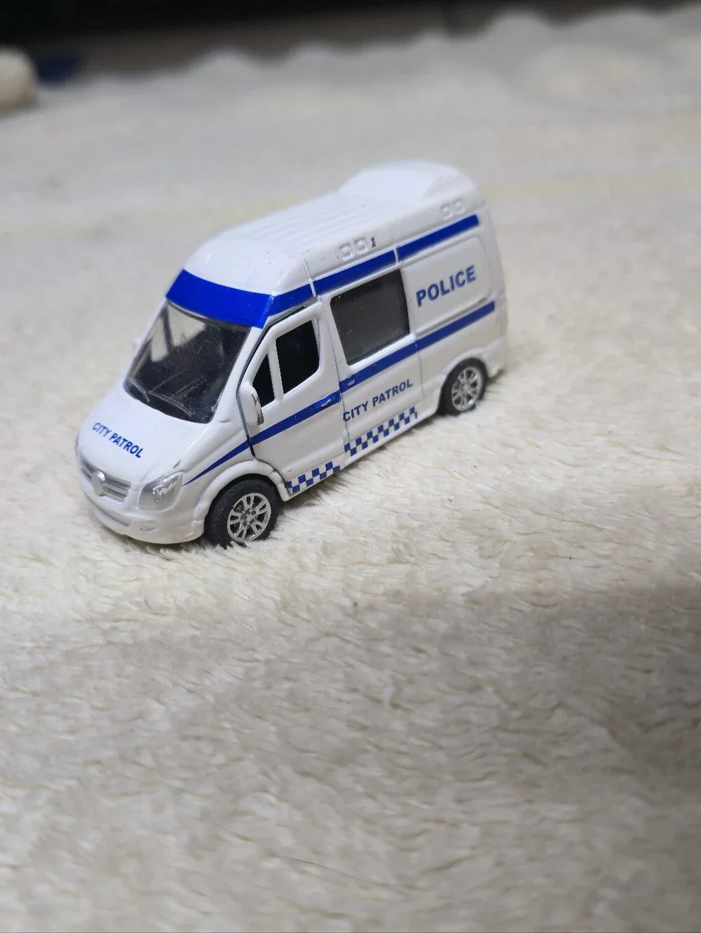 Police City Patrol Diecast Car Miniauto Pull Back Car